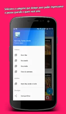 Bom dia, Tarde e Noite, Videos android App screenshot 5